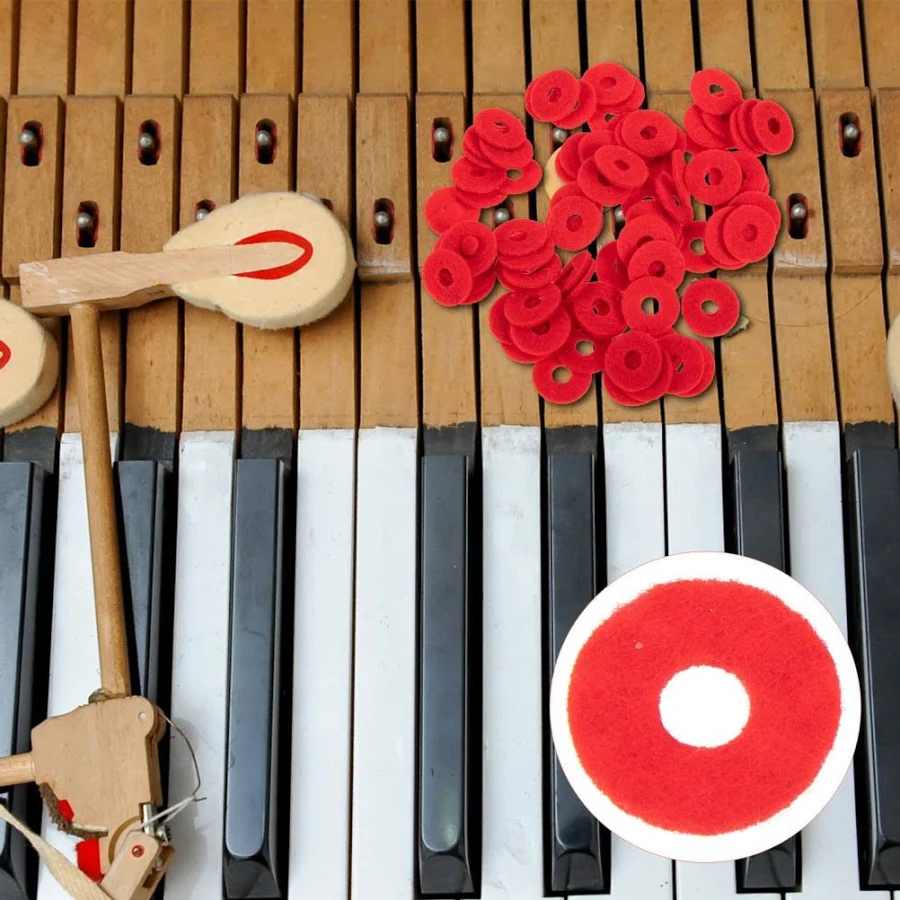 rondelles feutre piano