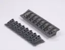 Rubber 8 contacts (haut) clavier NL4
