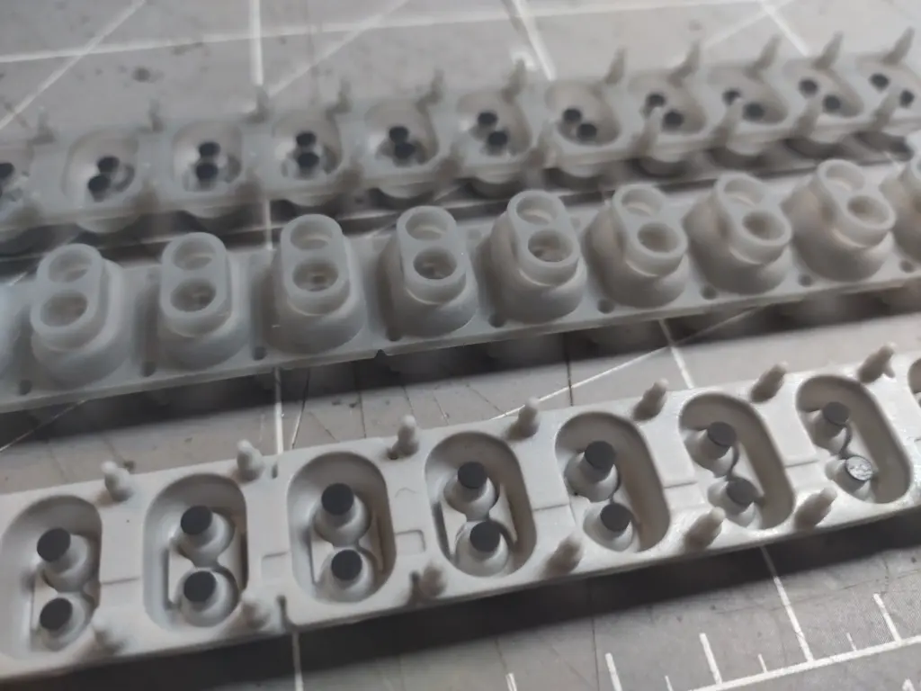 [YAM-GHL-RUB12] Rubber contact Yamaha GHL Octave 12 points