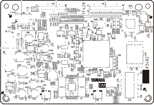 Carte mère pour Yamaha P45