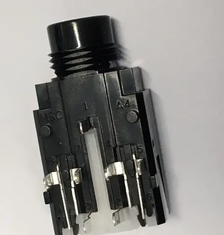 [YAM-CON-Casque] Prise casque Yamaha Connecteur Jack 6,35mm Stéréo femelle à double coupure