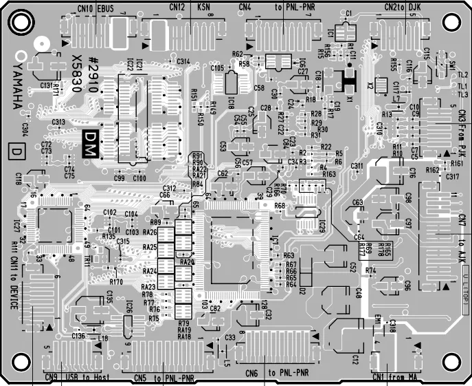 [YAM-CLP220-DM] Carte mère Yamaha Clavinova CLP-220