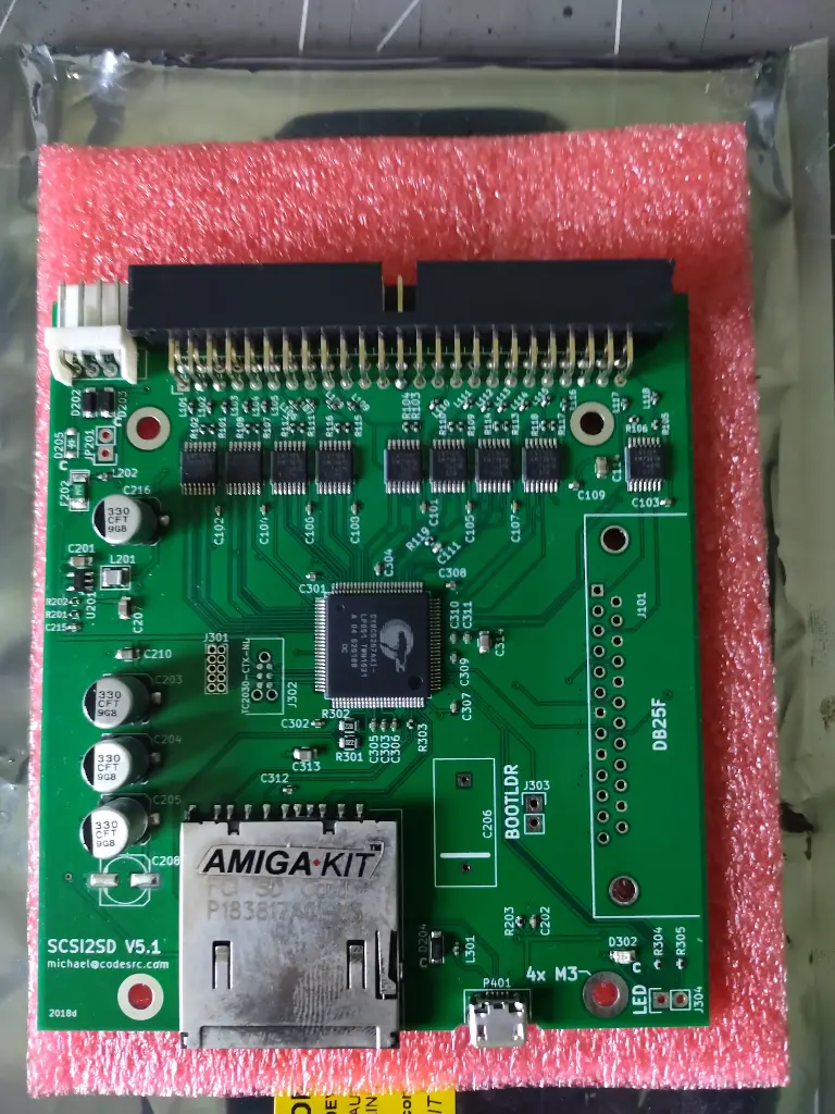 SCSI2SD v5.1 AmigaKit