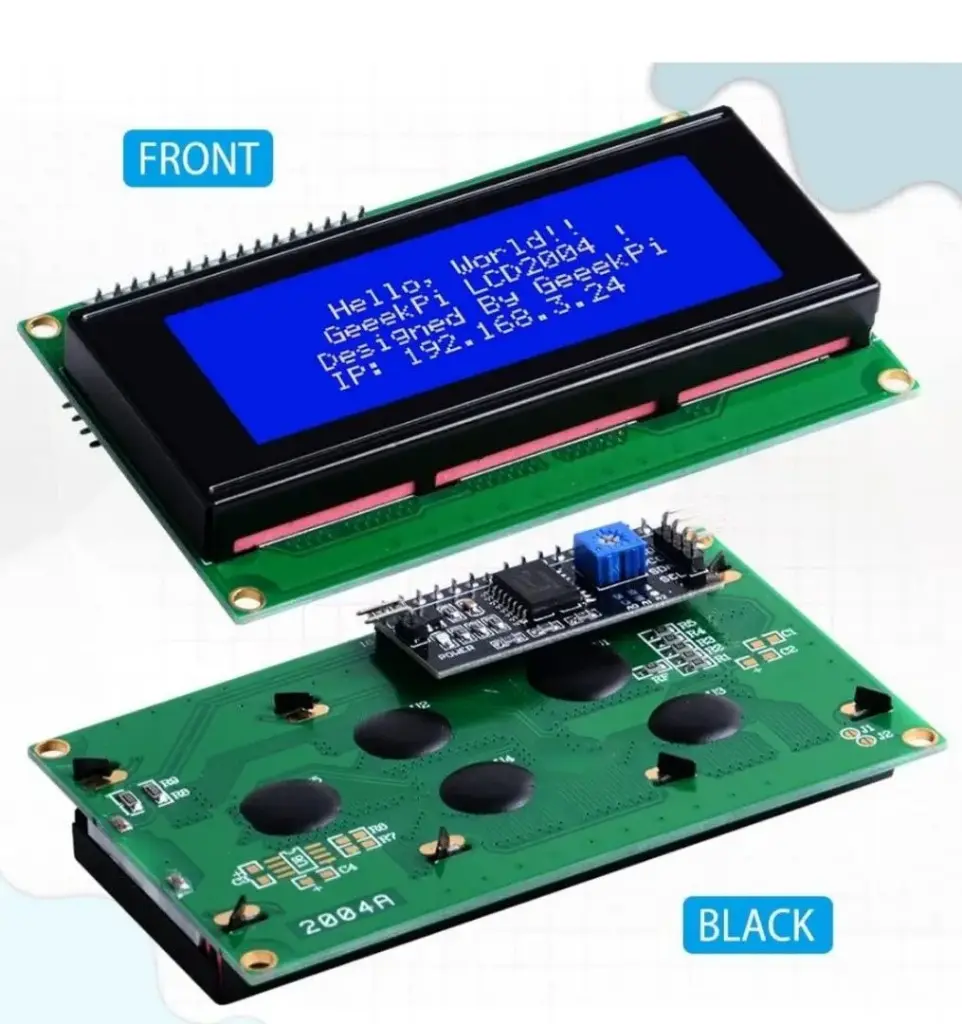 afficheur LCD 4x20 I2C