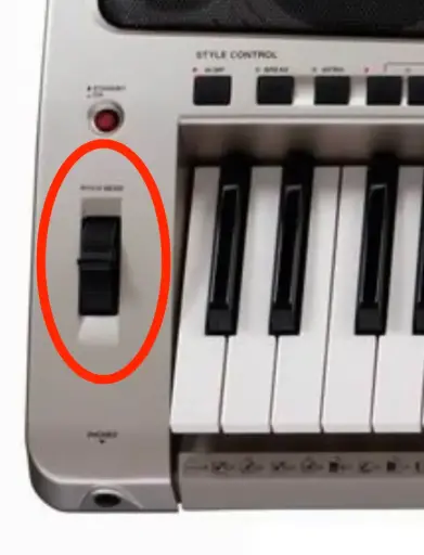 [YAM-PSRA-WHEEL] Molette Pitch Bend Yamaha PSR-A1000