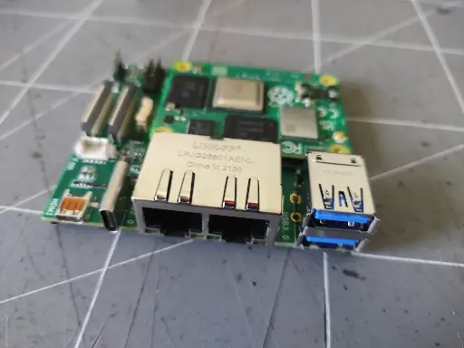 [110110090] Raspberry Pi Compute Dual Gigabit Carrier Board w/Compute Module 4