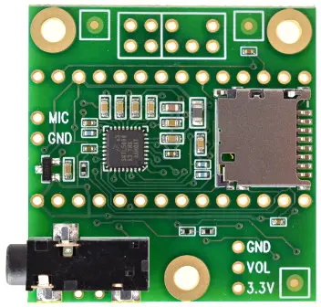 Audio shield for Teensy® 3.x (Rev B)